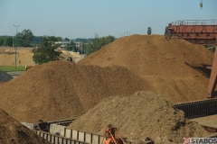 Place składowe ze zrębką