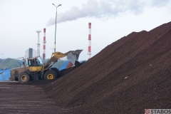 Sektor Energetyczny - formowanie hałdy PKS